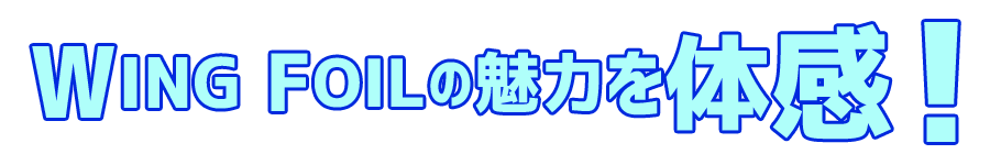 ウィングフォイルの魅力を体感！！